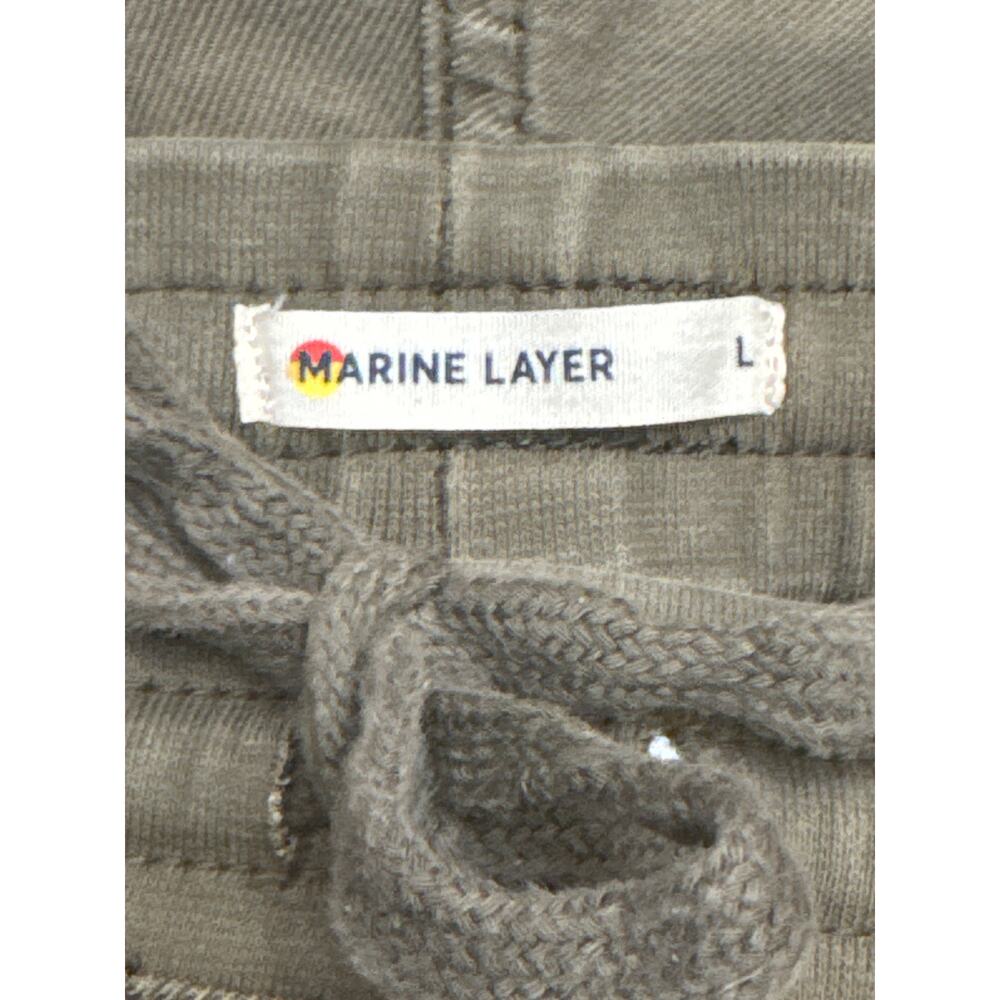Marine Layer Women's Gorp Pull On Jogger Casual Athleisure Green Pants Large - Picture 4 of 6